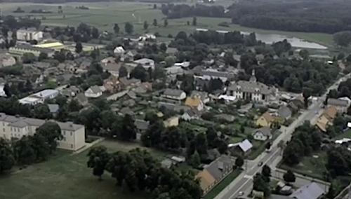 Michałowo z lotu ptaka