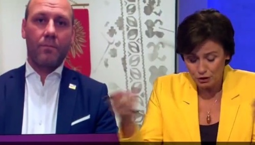 Minister Szynkowski vel Sęk w ARD