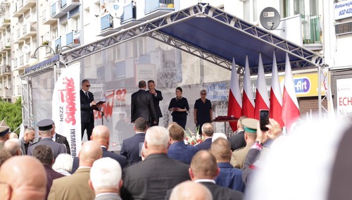 [NASZA FOTORELACJA] Obchody Gorzowskiego Sierpnia ’82 r z udziałem Prezydenta RP Andrzeja Dudy