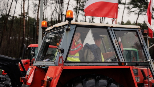 Protest Rolników