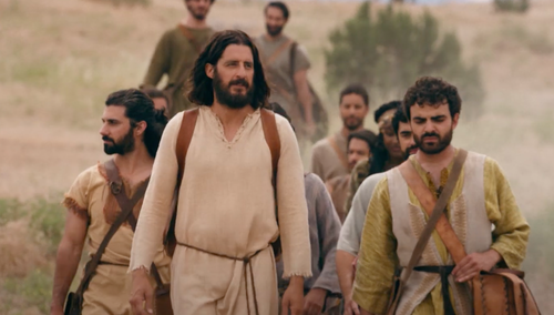 Kadr z czwartego sezonu serialu "The Chosen"