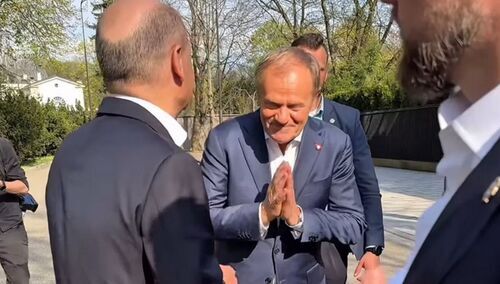 Olaf Scholz i Donald Tusk