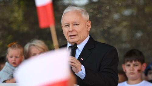 Prezes PiS Jarosław Kaczyński