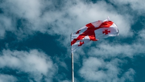 Flaga Gruzji