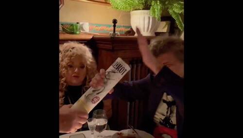 Magda Gessler i Janusz Palikot