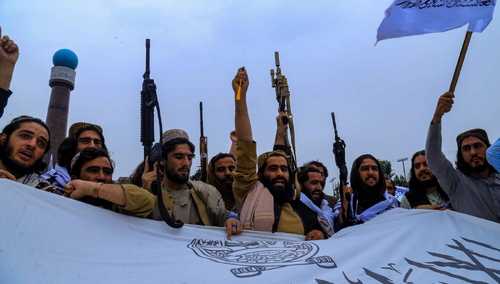 Pierwsza rocznica przejęcia rządów przez talibów 