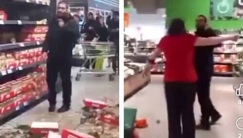 Nagranie z marketu w Niemczech obiegło sieć. 27-latek demolował alejki i rzucał towarem