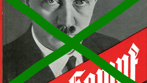 "Mein Kampf" Adolfa Hitlera. Wydanie z roku 1933