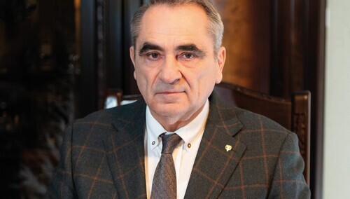 Przewodniczący Zarządu Głównego Polskiego Związku Łowieckiego Eugeniusz Grzeszczak