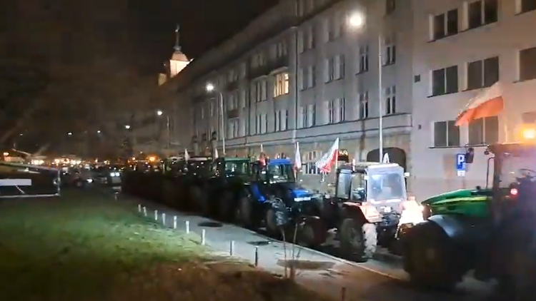 protest rolników