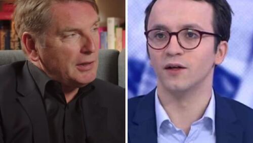 Tomasz Lis i Samuel Pereira