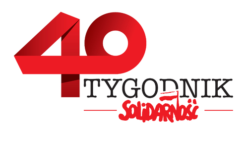 Logo 40-lecia "Tygodnika Solidarność"