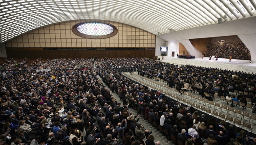 Jubileusz świata mediów, Aula Pawła VI, przemówienie Franciszka