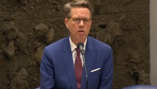 Przewodniczący holenderskiego parlamentu Martin Bosma