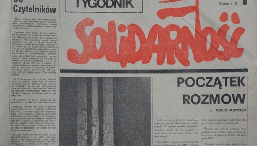 Pierwszy numer "Tygodnika Solidarność"