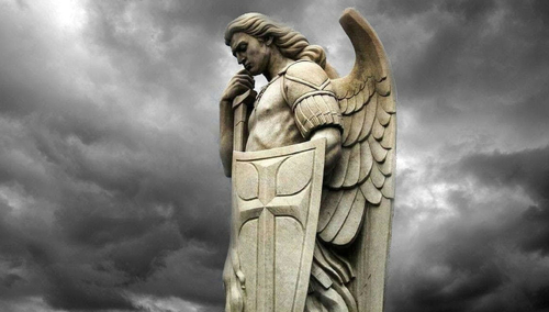 Święty Michał Archanioł. Ilustracja poglądowa