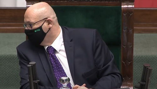 Piotr Zgorzelski wicemarszałek Sejmu