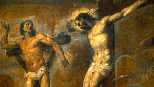 Chrystus i Dobry Łotr, Tycjan