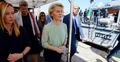 Ursula von der Leyen na Lampedusie