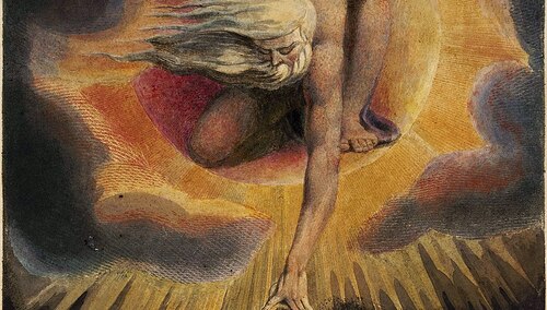 "Bóg stwarzający świat" William Blake