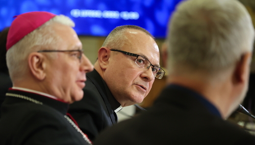 bp Artur Miziński i ks. Piotr Stanisz