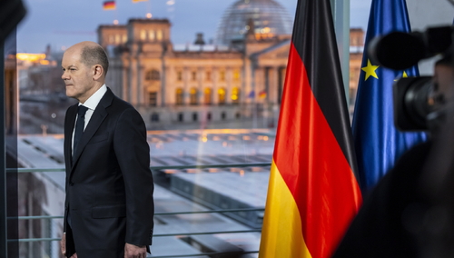 Kanclerz Niemiec Olaf Scholz