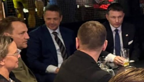 Radosław Sikorski, Rafał Trzaskowski, Sławomir Mentzen