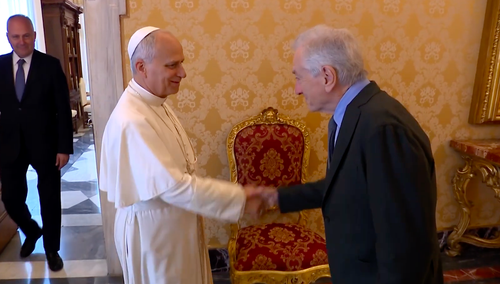 Leon XIV, Robert De Niro