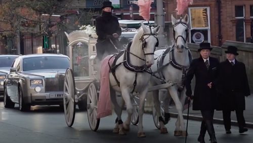 Kondukt pogrzebowy Indi Gregory