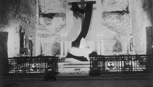 Grób Pański w kościele św. Anny, lata 40.