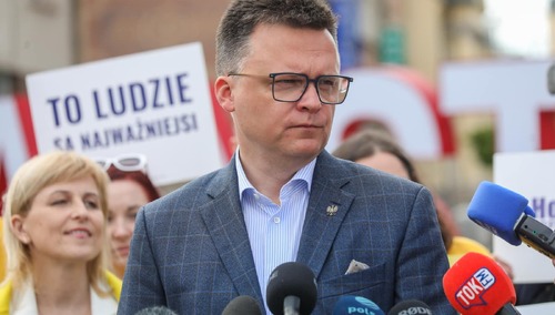 Kandydat na prezydenta RP Szymon Hołownia