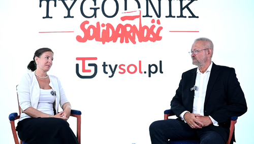 Agnieszka Żurek i Rafał Ziemkiewicz