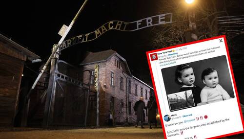Niemiecki obóz zagłady w Auschwitz-Birkenau, publikacja "New York Post"