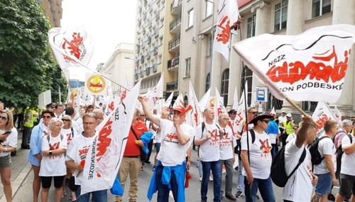 Manifestacja Solidarności, zdjęcie podglądowe