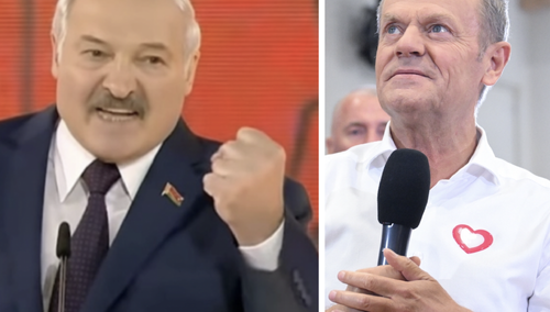 Aleksandr Łukaszenka, Donald Tusk