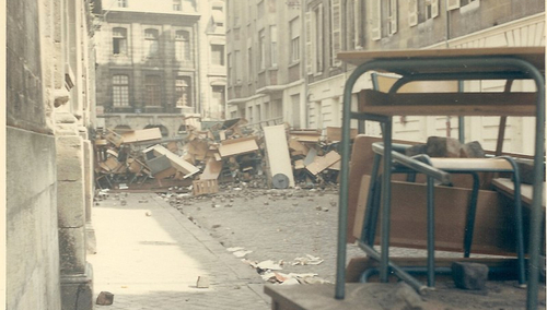 Barykady na ulicy Bordeaux