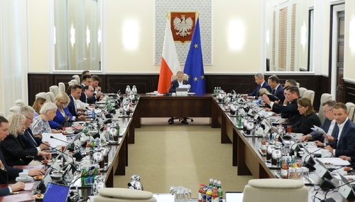 Posiedzenie Rady Ministrów