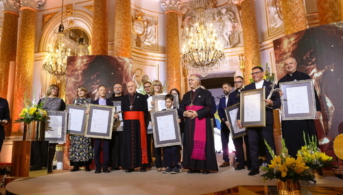 Tisa Żawrocka-Kwiatkowska, Salvatore Pennacchio, Leszek Kryża, Kazimierz Nycz 