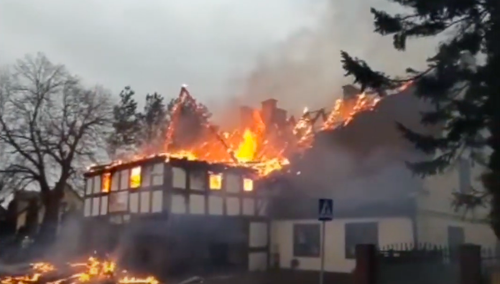 Pożar w Krzywym Kole