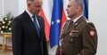 Prezydent Andrzej Duda oraz gen. broni Wiesław Kukuła