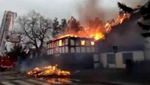 Pożar w Krzywym Kole