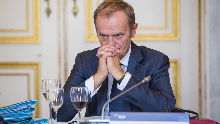 Przewodniczący PO Donald Tusk