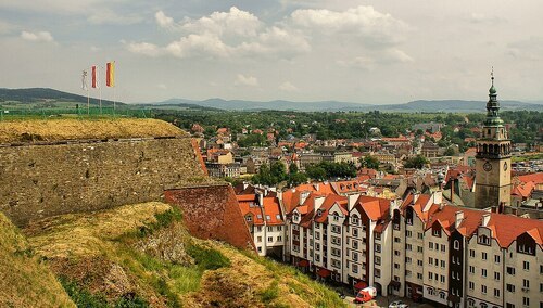 miasto panorama - Kłodzko