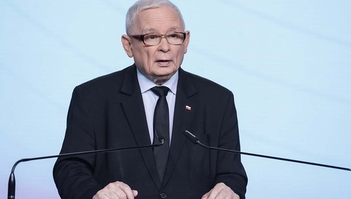 Prezes PiS Jarosław Kaczyński
