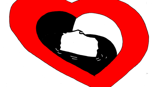 Polska tonie w "serduszku Tuska"