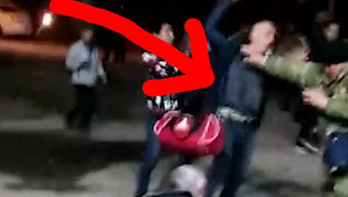 Bójka rosyjskich rekrutów