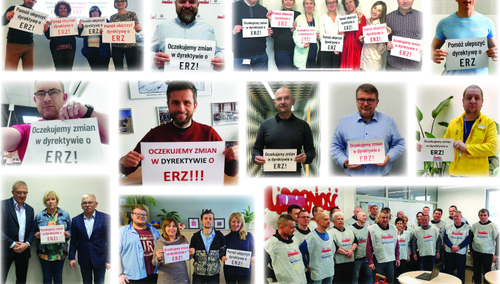 „Solidarnościowi” członkowie ERZ apelują do polskich europosłów o poparcie zmian w dyrektywie