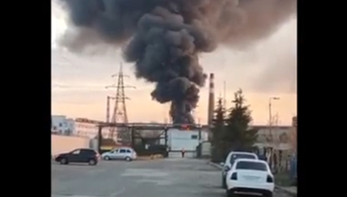 Perm - pożar fabryki