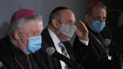 Michael Schudrich, Romuald Kamiński, Rafał Markowski