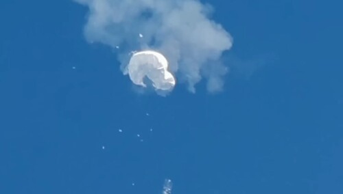 Zestrzelenie balona szpiegowskiego nad USA